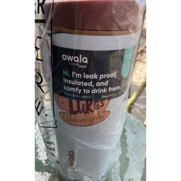 Owala Gilmore Girls Luke's Diner Special Edition 20-oz SmoothSip Slider Bottle - Picture 2 of 5